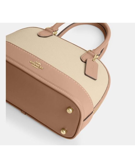 COACH Black Sabrina Satchel Bag
