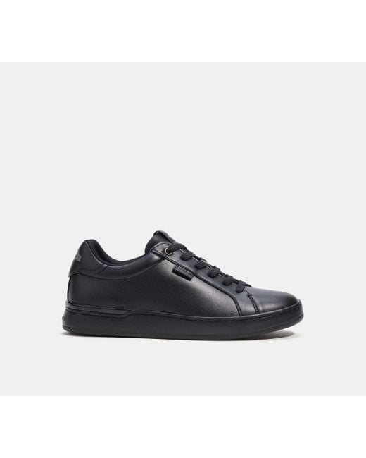 COACH Black Lowline Low Top Sneaker