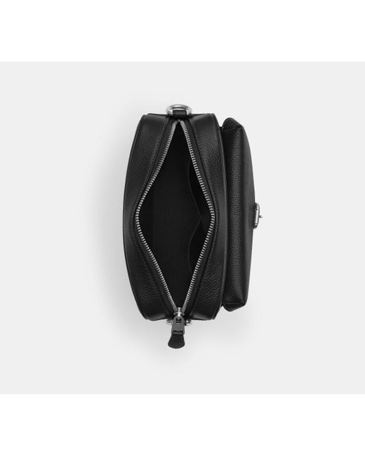 COACH Black Warner Crossbody Bag for men