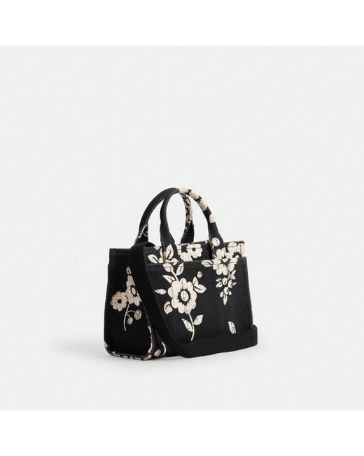 【COACH】Cargo Tote Bag 20 With Floral Print COACH® | Cargo Tote Bag 20 With Floral Print