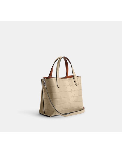 COACH Black Willow Tote Bag 24
