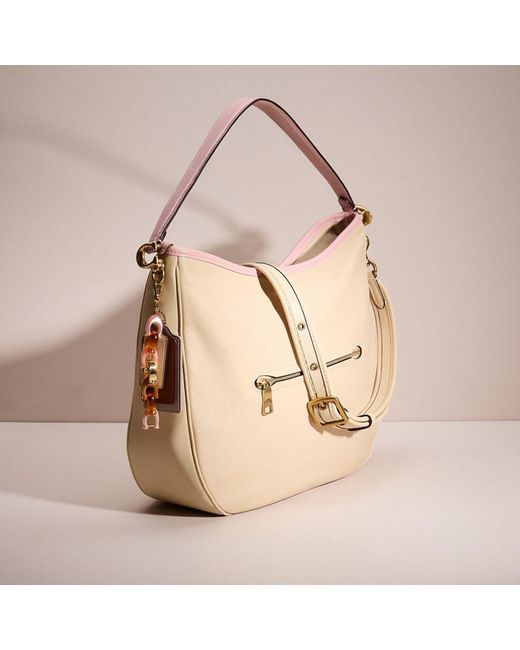 COACH Natural Upcrafted Soft Tabby Hobo