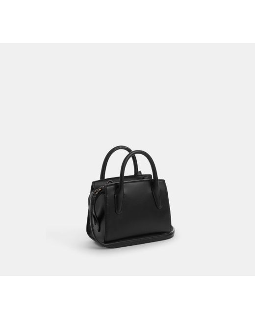 COACH Black Andrea Mini Carryall Bag