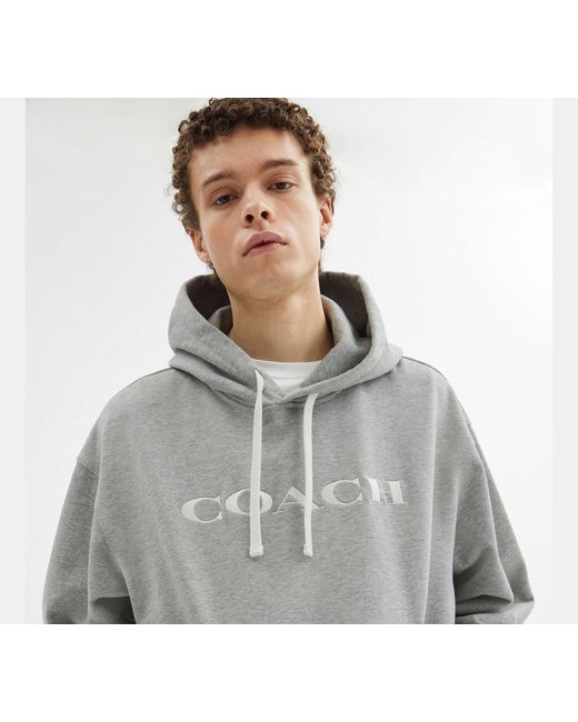 COACH Black Hoodie for men