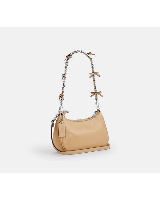 COACH Black Teri Mini Crossbody Bag With Bows