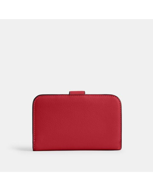 COACH Red Tabby Wallet