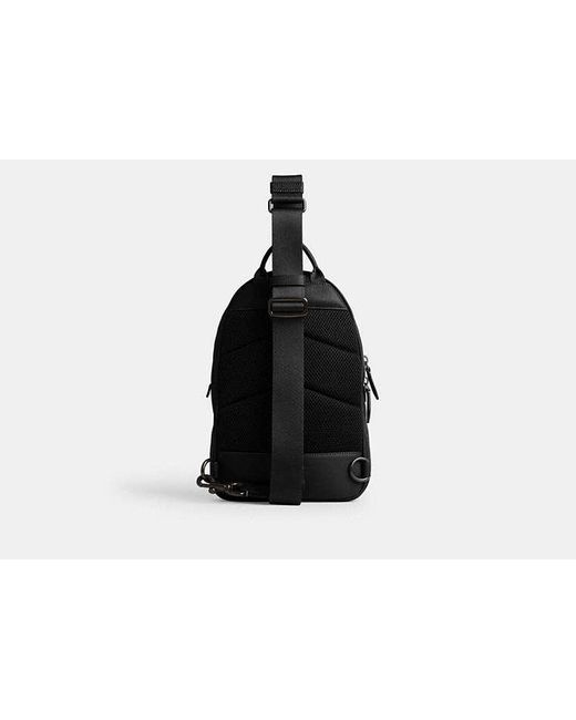 Sac Charter COACH pour homme en coloris Black