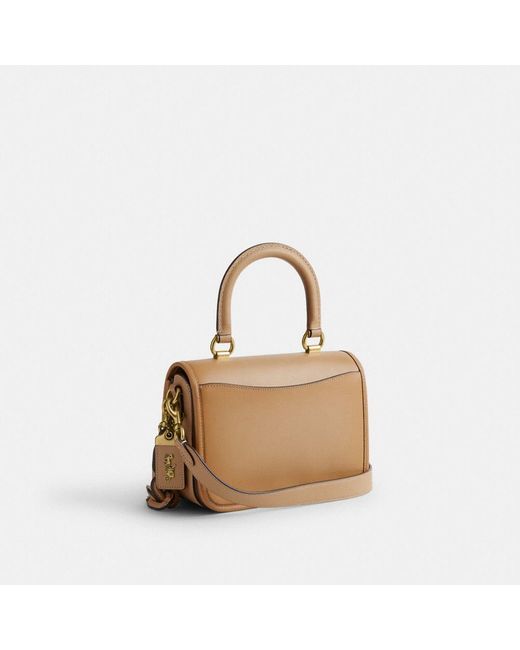 COACH Rogue Top Handle in Natural Lyst