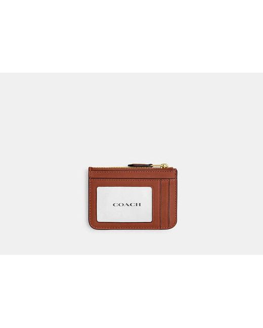 COACH Black Essential Mini Id Card Case