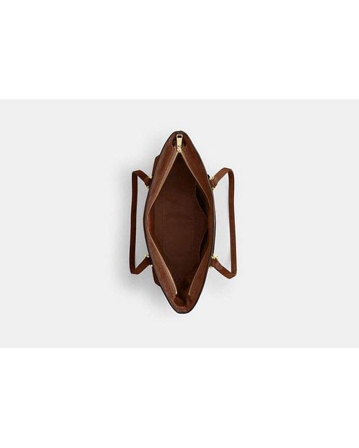 COACH Brown Station Tote Bag