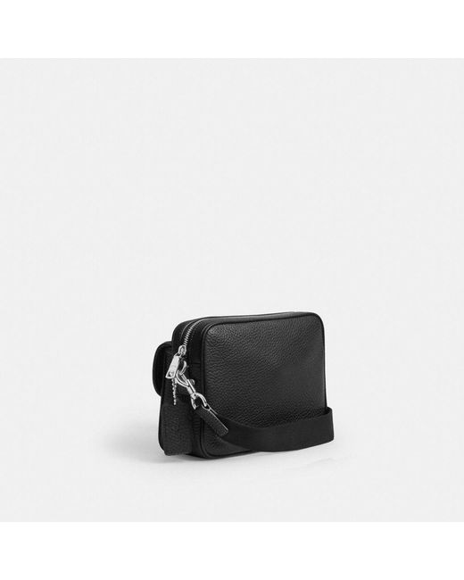 COACH Black Knox Camera Bag for men