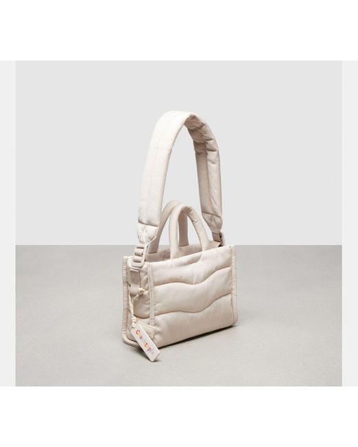 COACH Black Topia Loop Bauschige Mini Tote