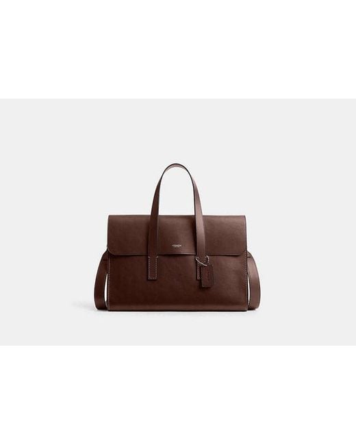 COACH Brown Flatiron Portfolio for men