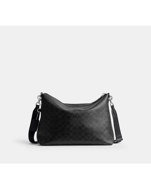 COACH Black Domino File Bag for men