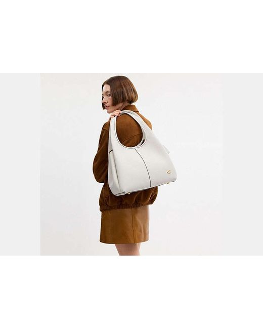 COACH Black Lana Shoulder Bag