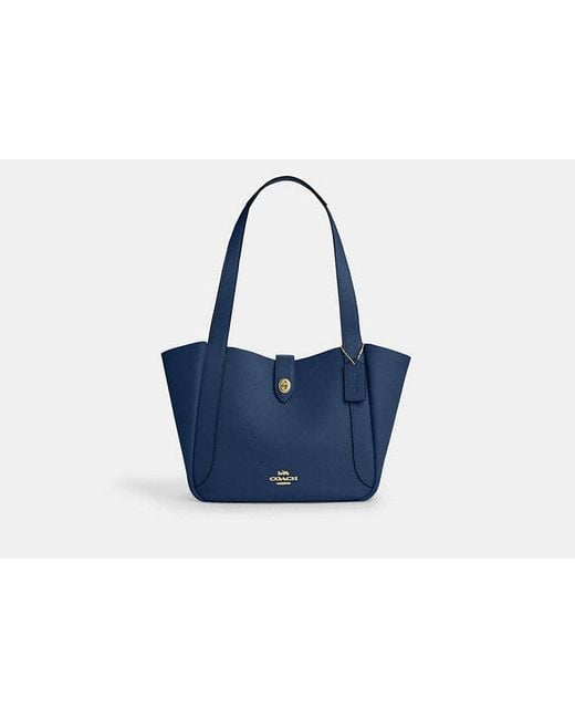 Borsa Larga Hadley Con Chiusura Girevole di COACH in Black
