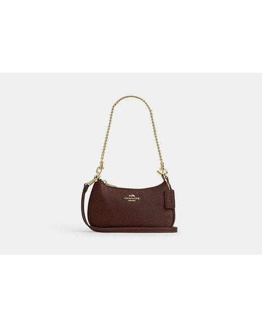 COACH Black Teri Mini Crossbody Bag