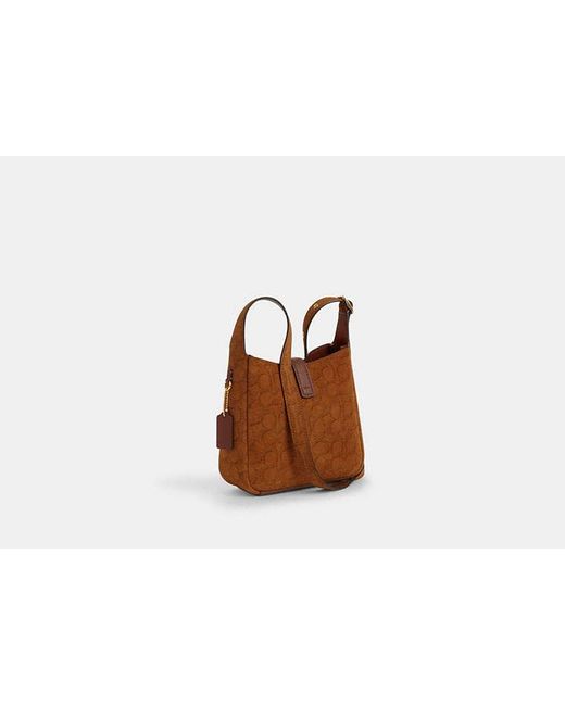 COACH Black Hadley Mini Crossbody Bag