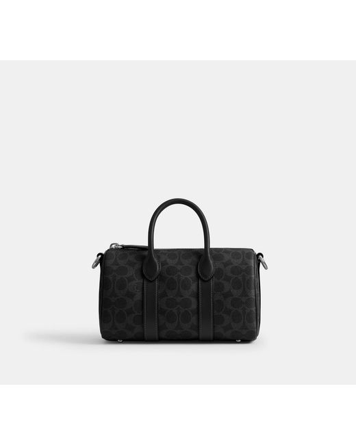Borsa Compass 25 di COACH in Black
