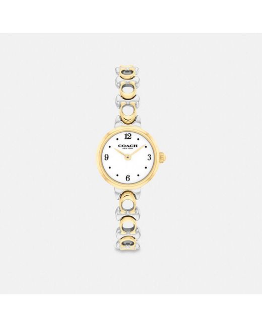 COACH Metallic Iris Watch, 22mm
