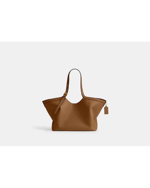 COACH Black Gramercy Tote Bag