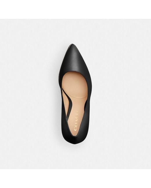 COACH Black Samantha Pump