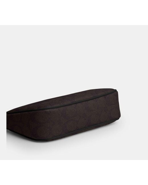 COACH Black Nolita 19 Aus Signature-Canvas