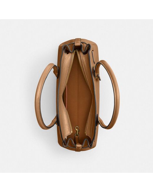 COACH Brown Empire Carryall Bag 34