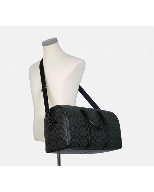 COACH Black Venturer Bag for men