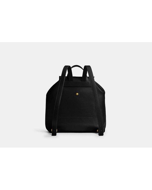 COACH Black Crosby Backpack