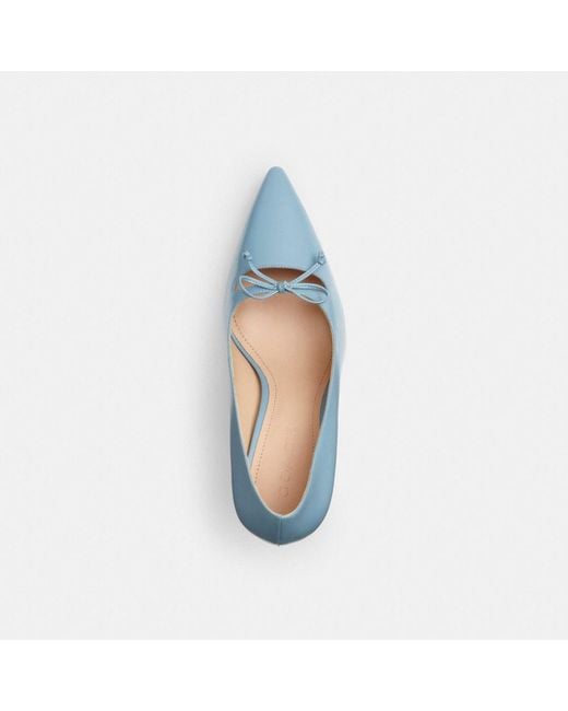 COACH Blue Pump