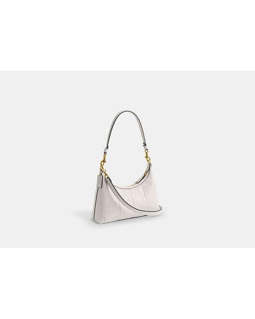 COACH Black Juliet Shoulder Bag 25 With Quilting