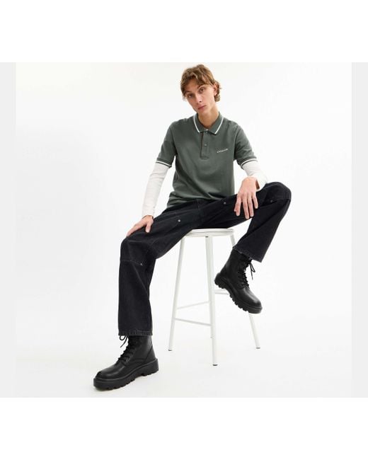 COACH Springerstiefel in Black für Herren