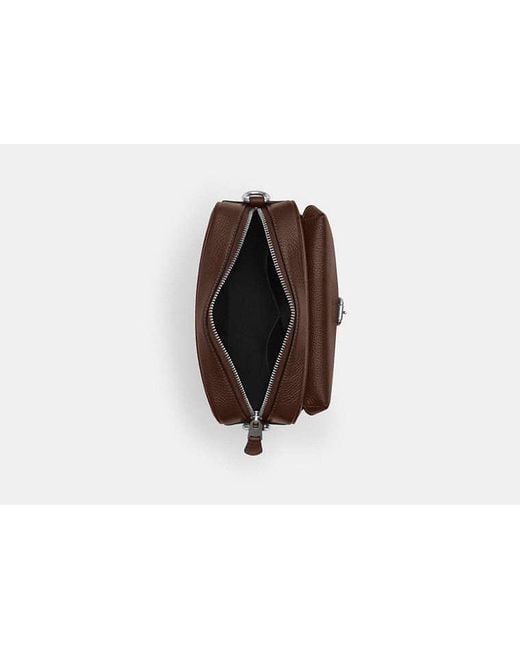 COACH Brown Warner Crossbody Bag for men