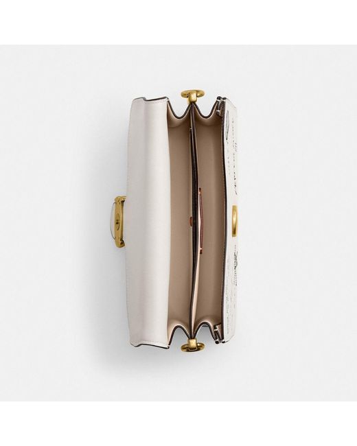 【COACH】 チェーンタビー ウィズ スケッチプリント COACH® | Chain Tabby Shoulder Bag With Sketch Print