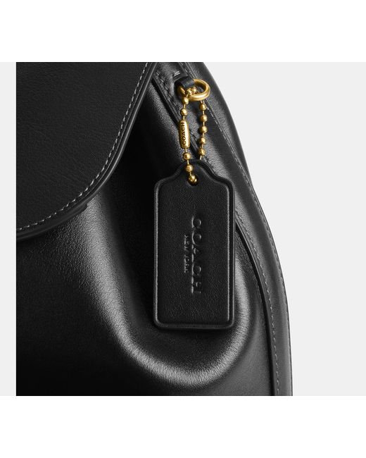 COACH Black Crosby Backpack 28
