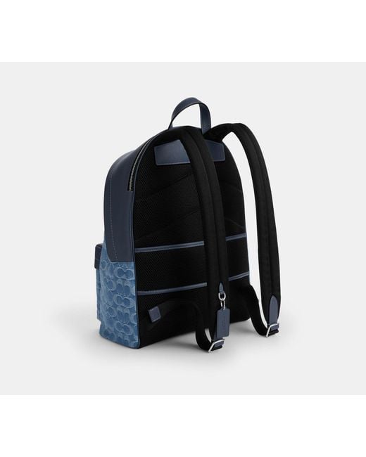COACH Blue Taylor Backpack for men