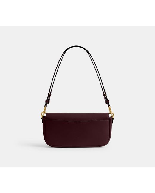 COACH Black Brook Flap Chain Bag