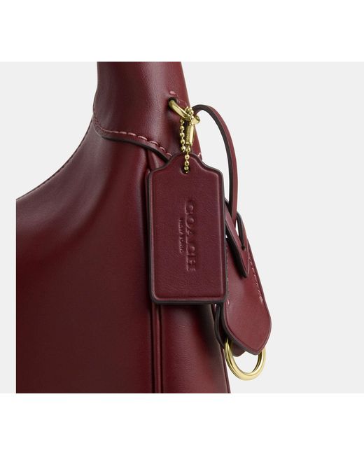COACH Red Ella Shoulder Bag