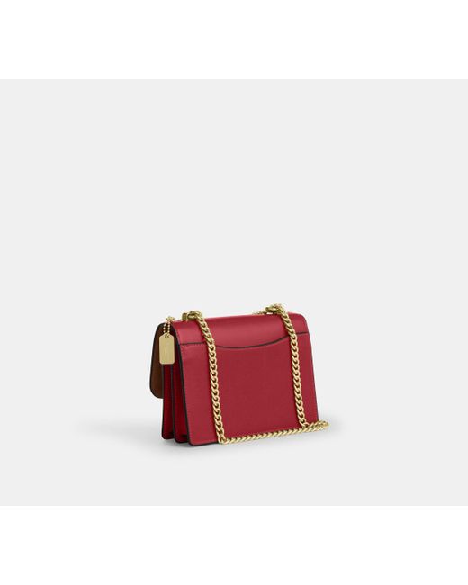 COACH Red Klare Mini Umhängetasche