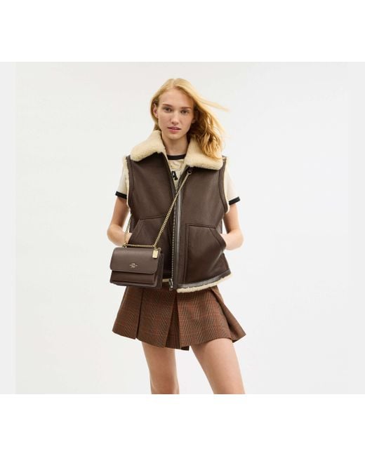 COACH Black Klare Mini Umhängetasche