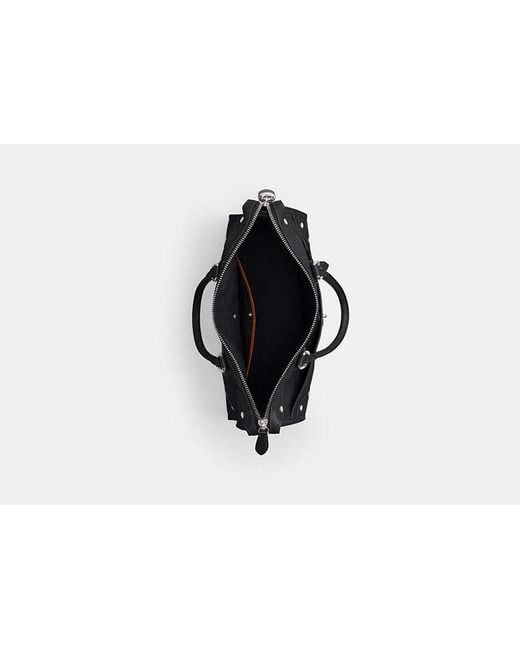 COACH Black Rhyder Satchel Bag 38