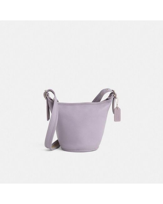 COACH Purple Vintage Maggie Duffle
