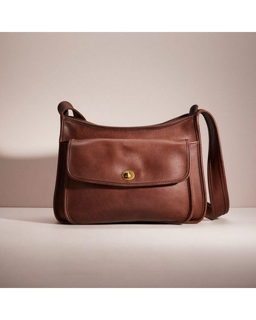 COACH Vintage Taft Bag in Brown Lyst