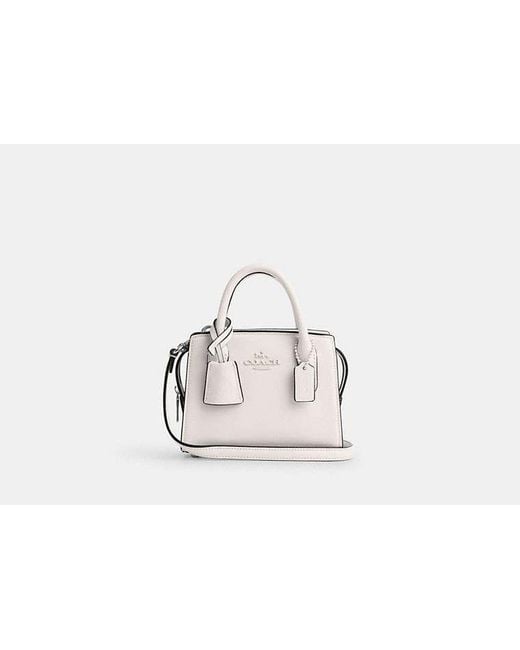 COACH Andrea Mini Carryall in Black Lyst
