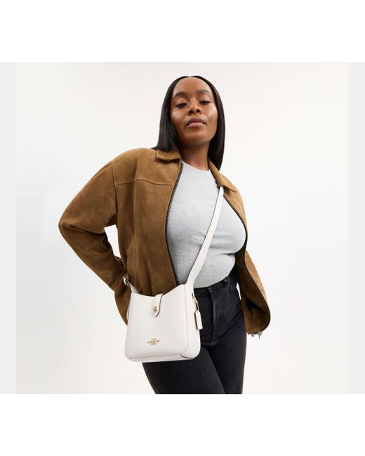 COACH Black Hadley Mini-Umhängetasche