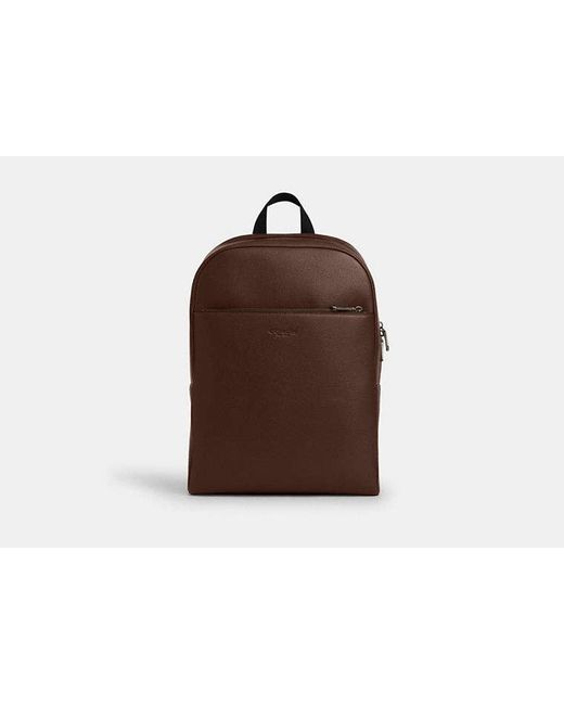 COACH Brown Owen Backpack for men