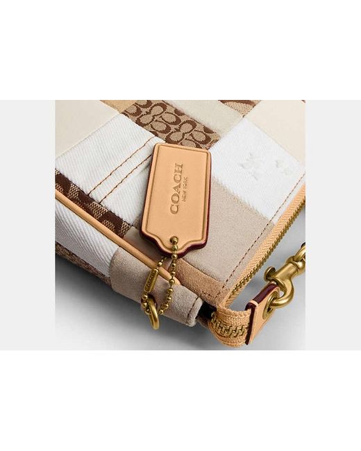 COACH Black Plaza Bag 25 With Patchwork
