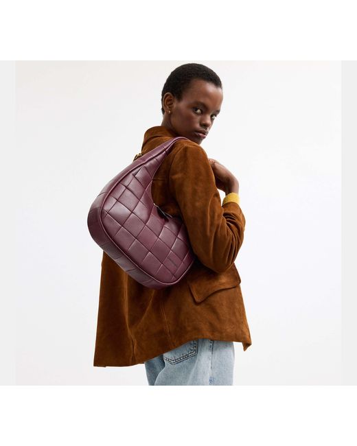 COACH Black Alter/Ego Crescent Shoulder Bag