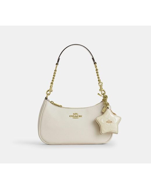 COACH Black Star Bag Charm